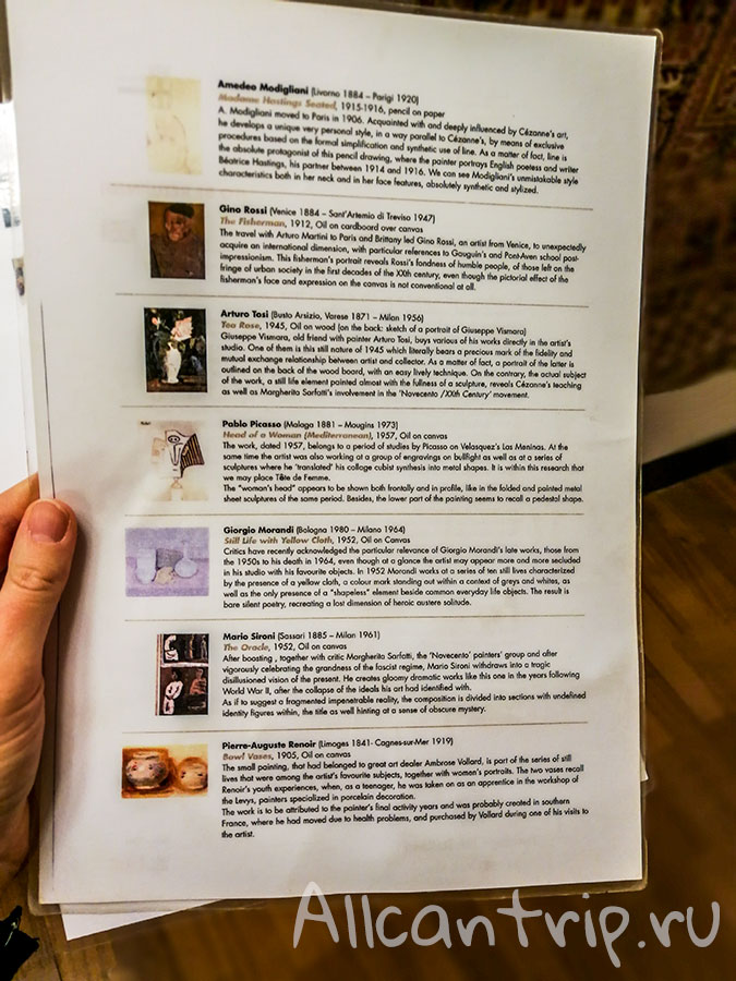 галерея современного искусства милан фото