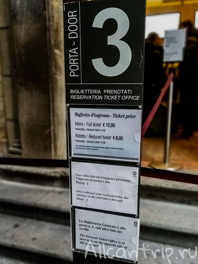 галерея уффици