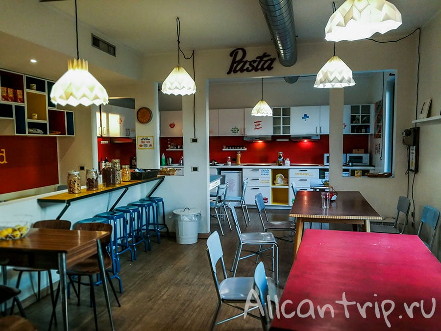 классный хостел в милане