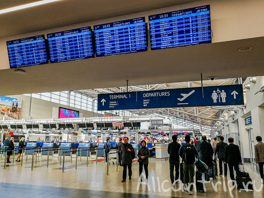 аэропорт праги онлайн табло