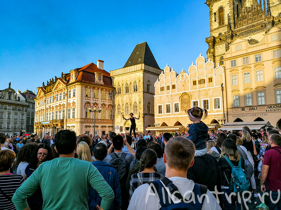 староместская площадь в праге