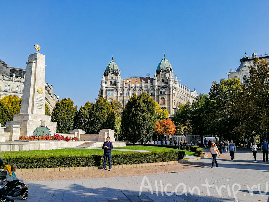 Площадь Свободы в Будапеште: самый необычный фонтан города