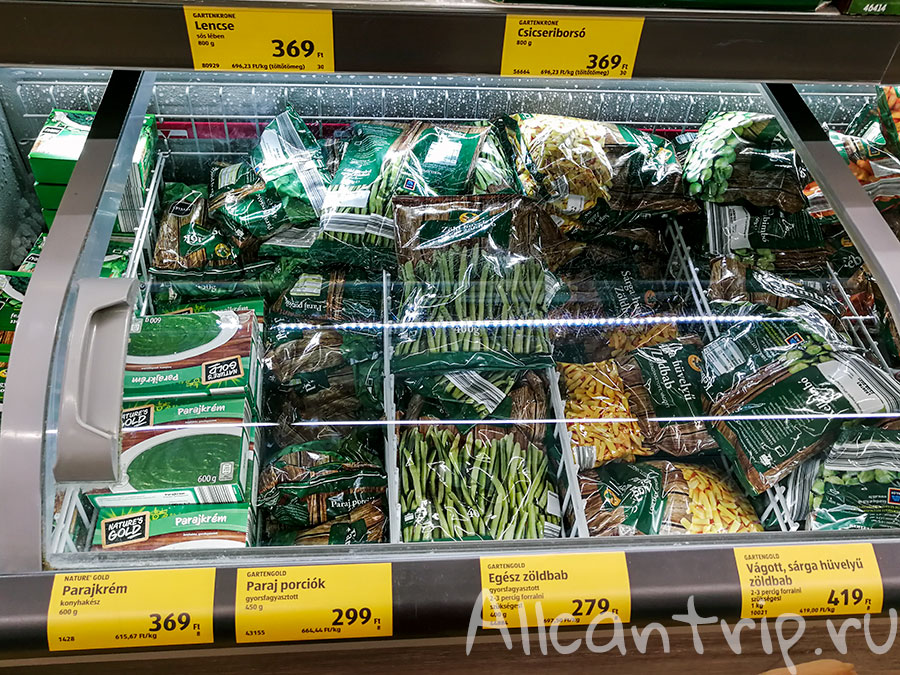 продукты в Будапеште