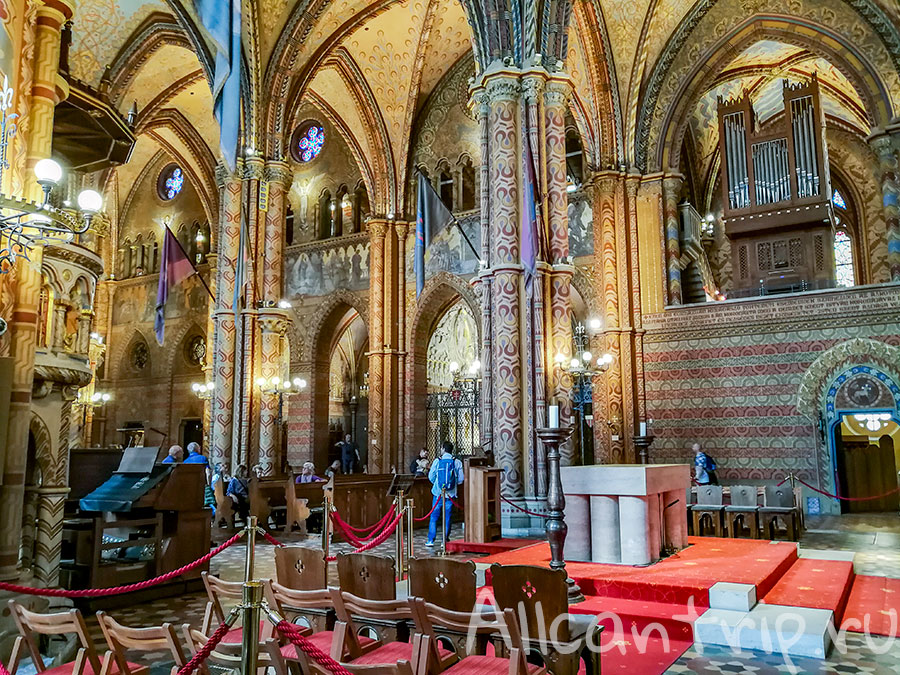 собор Святого Матьяша внутри