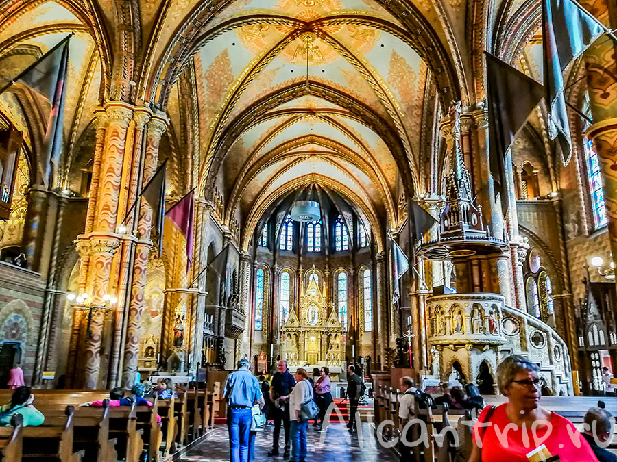 собор Святого Матьяша внутри