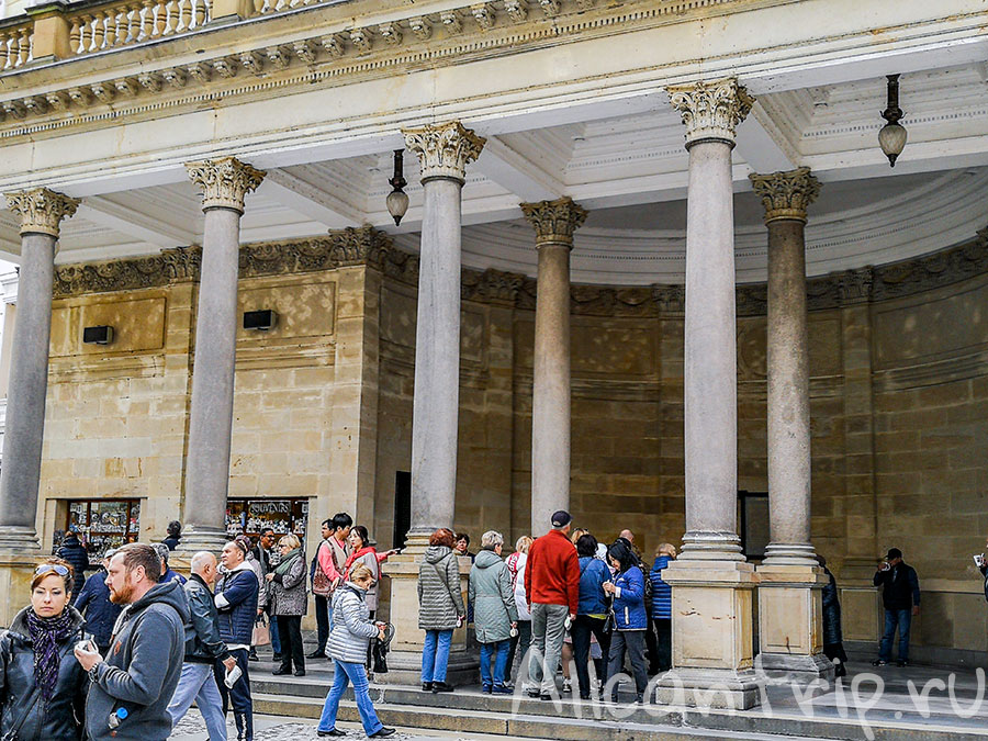 мельничная колоннада Карловы Вары