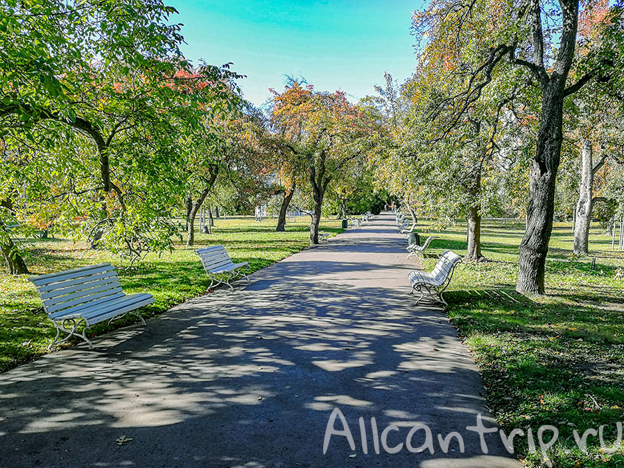 вояновы сады в Праге как добраться