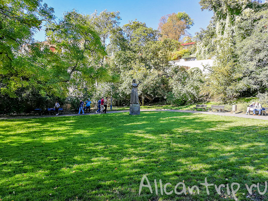 вояновы сады в Праге