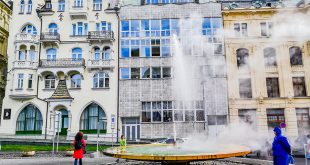 гейзерная колоннада карловы вары