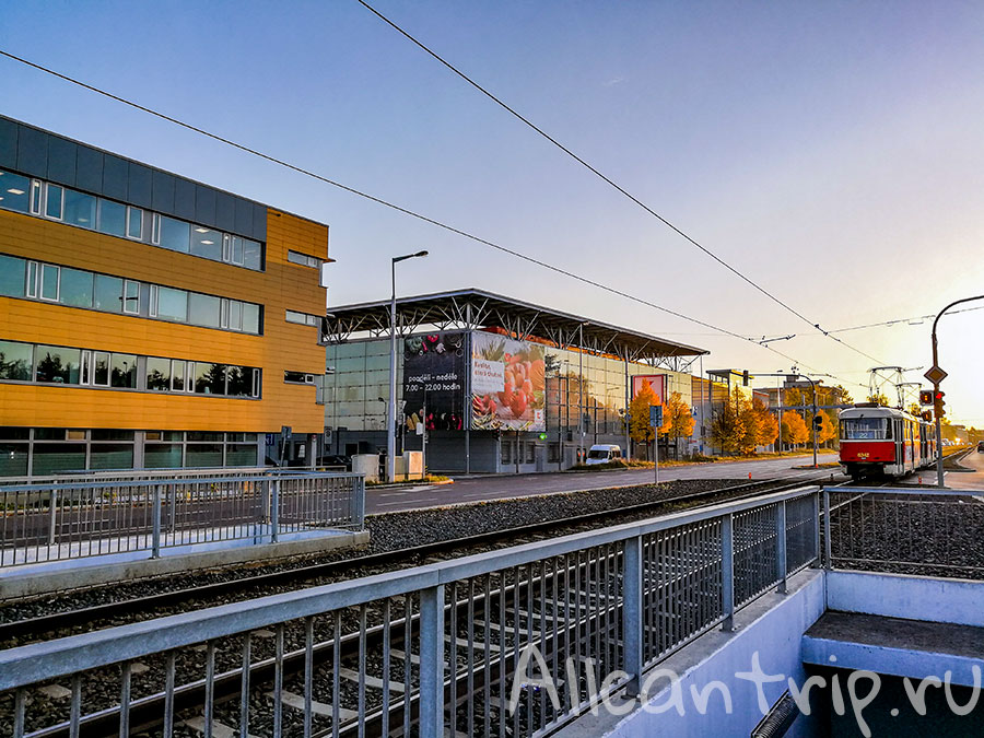 супермаркет kaufland в Праге