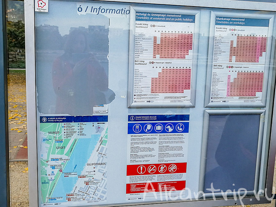 остров маргит будапешт расписание