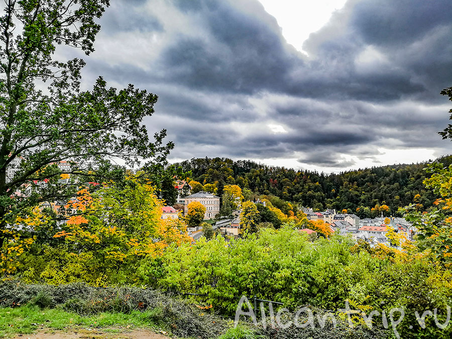 смотровая Карловы Вары