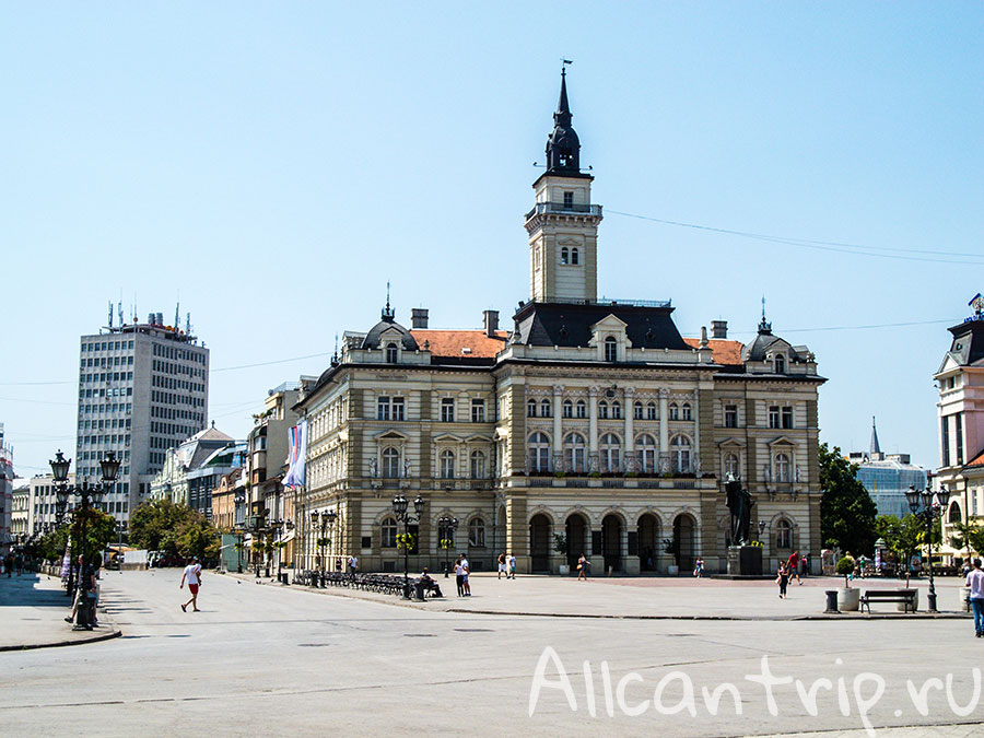 Площадь Свободы в нови саде